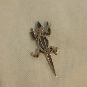 Native American vintage sterling silver brooch